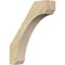 Ekena Millwork 4"W x 16"D x 20"H Legacy Rough Sawn Knee Brace, Douglas Fir BRC04X16X20LEC00RDF - alternate 1